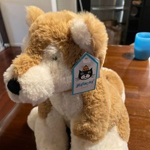 Jellycat shiba inu plush dog